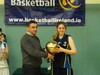 Caoimhe Gleeson Receiving her MVP Award 2012